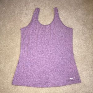 purple nike tank